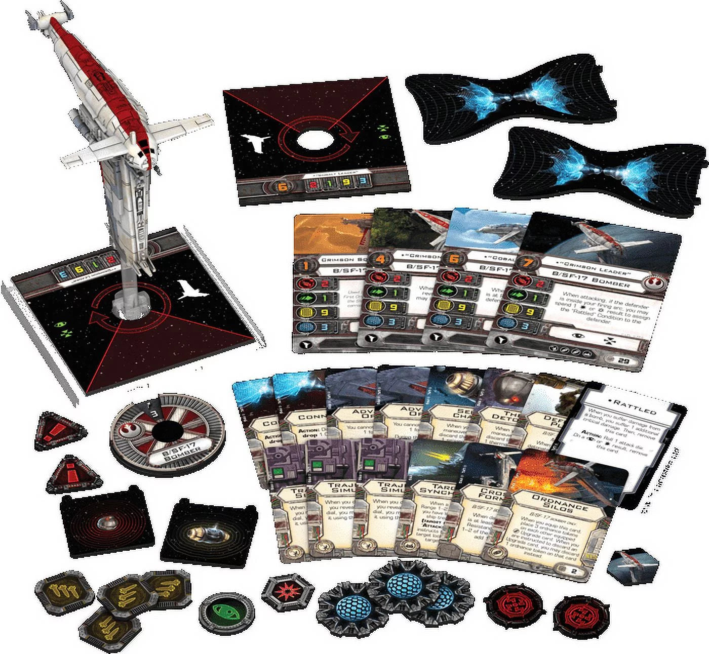 Star wars: x-wing - resistance bomber expansion pack, for ages 14 and up. from asmodee