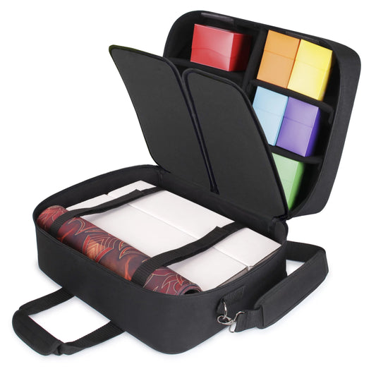 Usa gear xl magic the gathering mtg deck box bag travel case - large mtg card storage bag