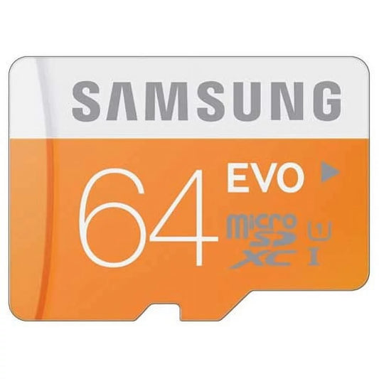 Samsung evo 64gb memory card for revvl v plus 5g phone - high speed microsd class 10 microsdxc compatible with t-mobile revvl v plus 5g