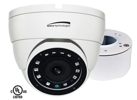 Speco vldt4w 2 megapixel full hd surveillance camera, color, eyeball, white