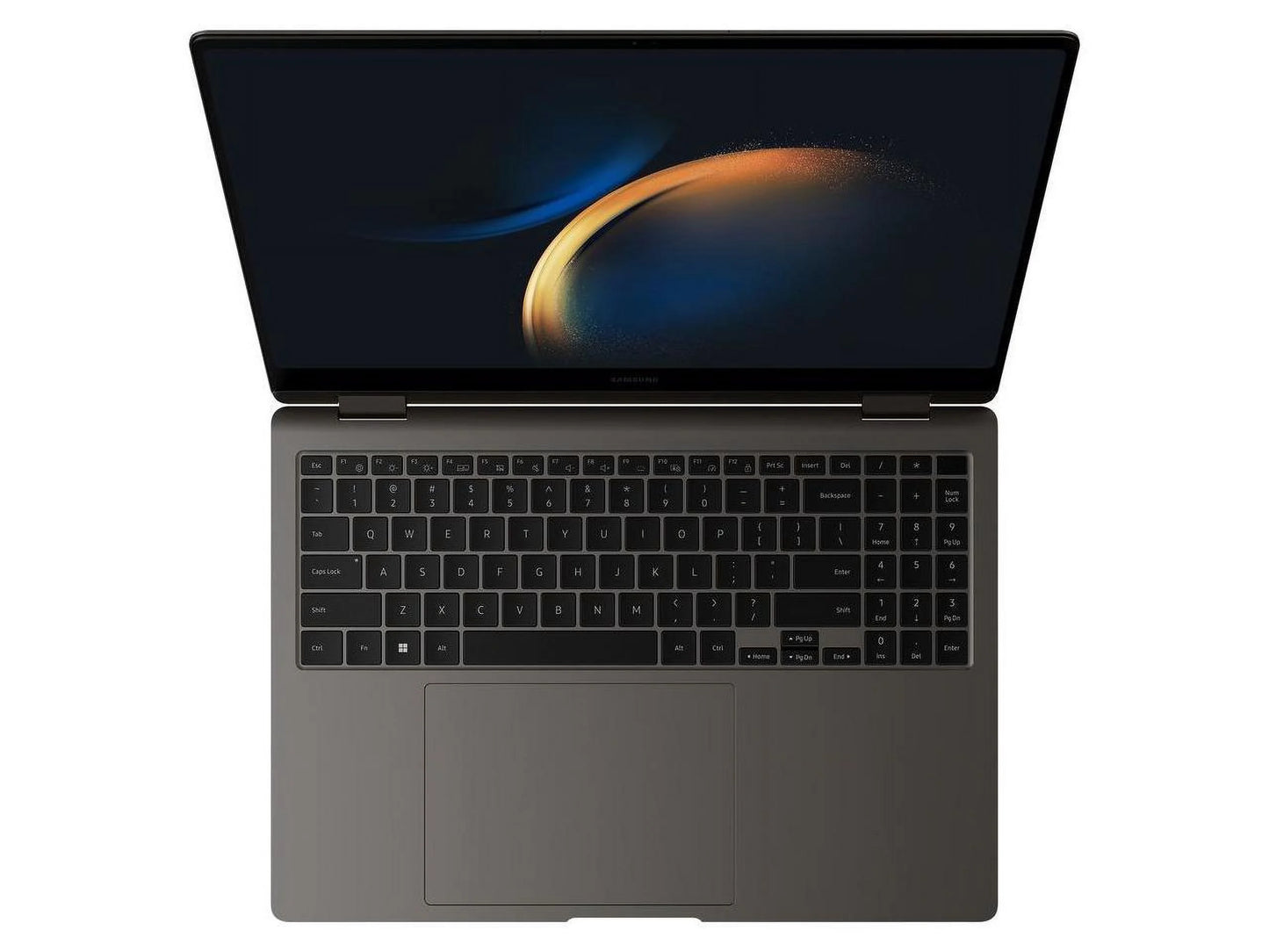 Samsung galaxy book3 pro 360 np964qfg-ka2us 16 touchscreen convertible 2 in 1 notebook - wqxga+ - 2880 x 1800 - intel core i7 2.20 ghz - intel evo platform - 16 gb total ram - 16 gb on-board memory