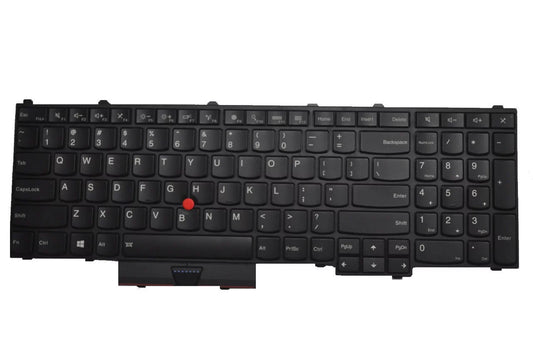 New genuine lenovo thinkpad p50 p70 us backlit keyboard 01hw282