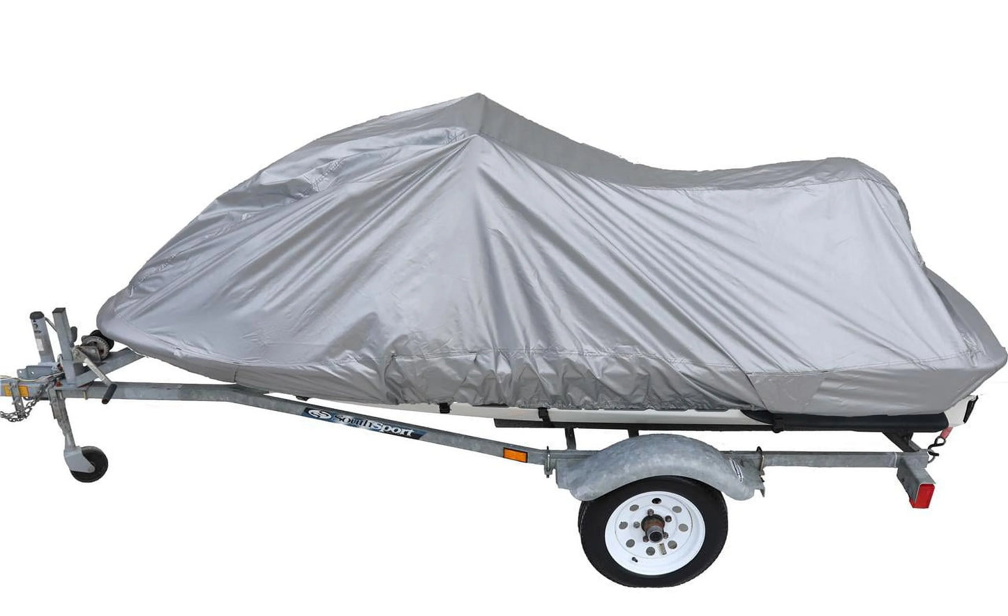 Uv reflective, travel, storage and mooring watercraft pwc jet ski cover for polaris genesis fi 2001