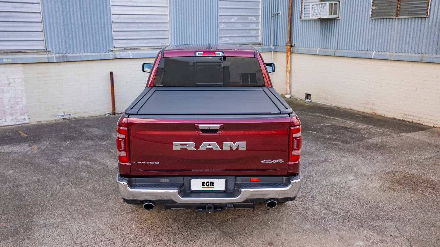 Egr 2019-2024 fits dodge ram 1500 sport slt sxt crew cab pickup short box non rambox rolltrac electric retractable bed cover rt038811e