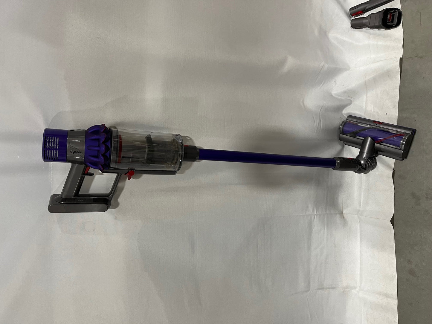 Open box dyson sv12 v10 animal + cordless vacuum cleaner - purple