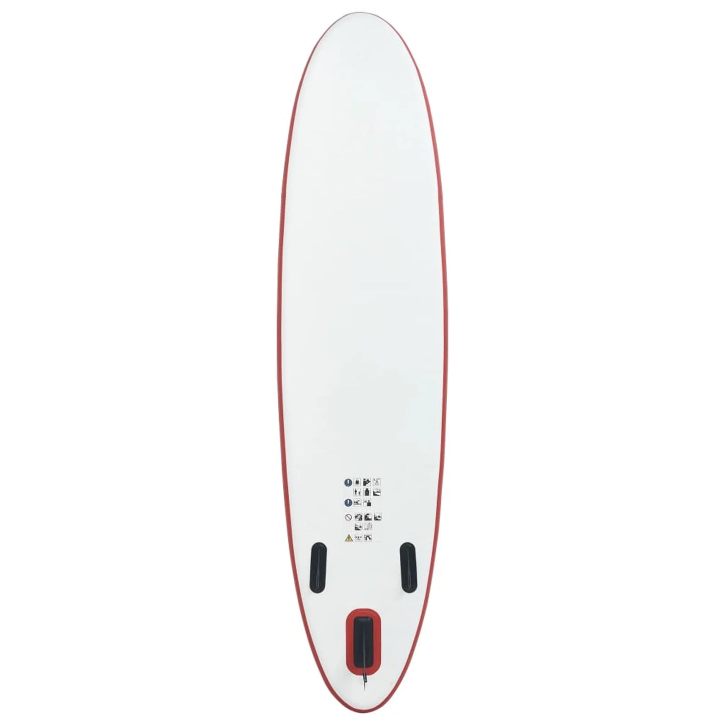 Andoer inflatable paddleboard set red and white