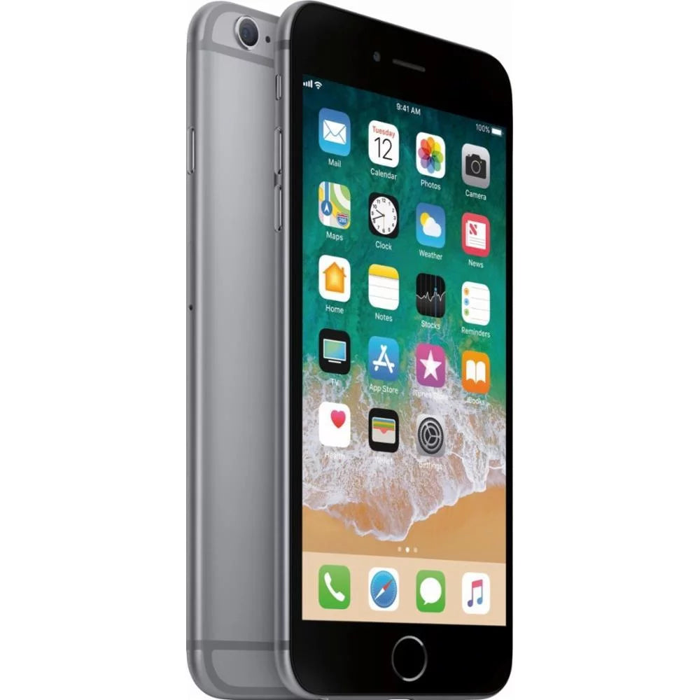 Restored apple iphone 6s plus 16gb, space gray - at&t (refurbished)