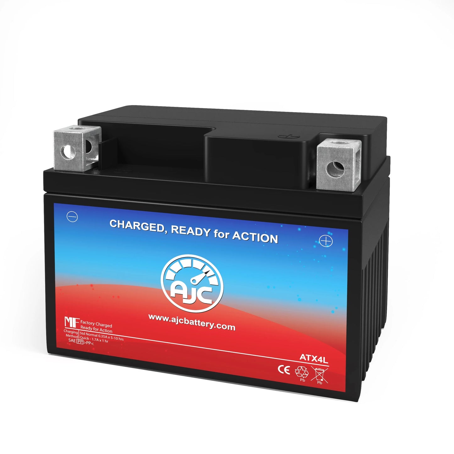 Ajc battery compatible with bombardier gtx 600 ho sdi 593cc snowmobile replacement battery (2005)