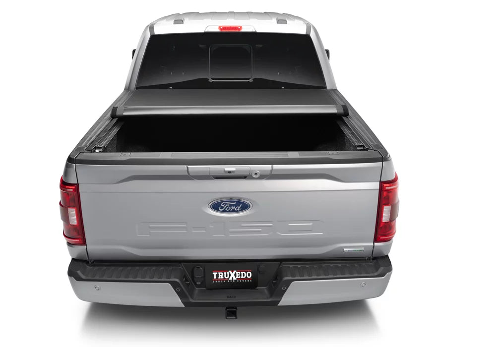 Truxedo pro x15 soft roll up truck bed tonneau cover | 1498301 | compatible with 2015 - 2023 ford f-150 6' 7" bed (78.9") , black