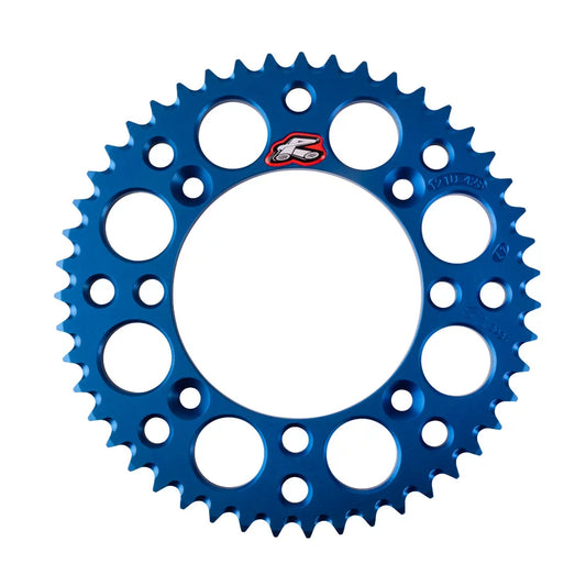 Renthal rear sprocket 52 tooth blue for yamaha yz250fx 2015-2023