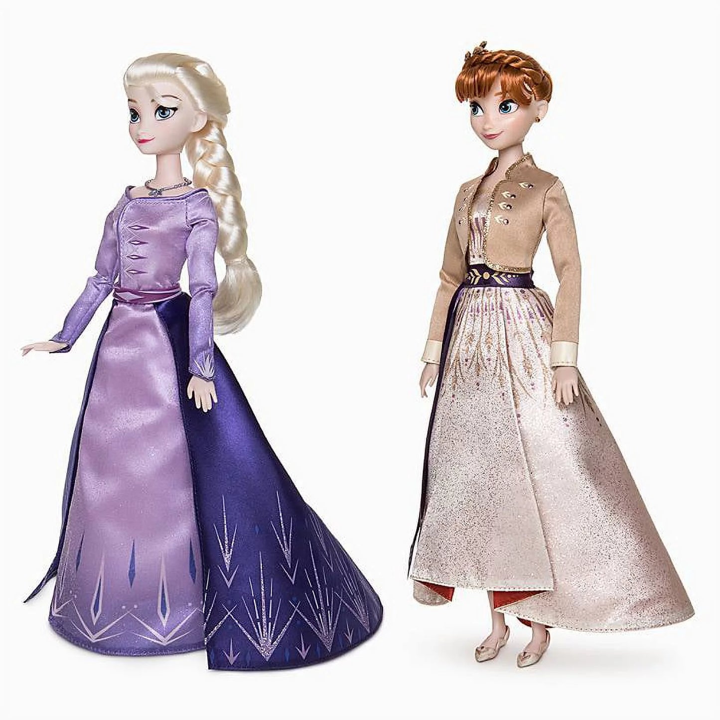 Disney anna and elsa doll set frozen 2 new with box