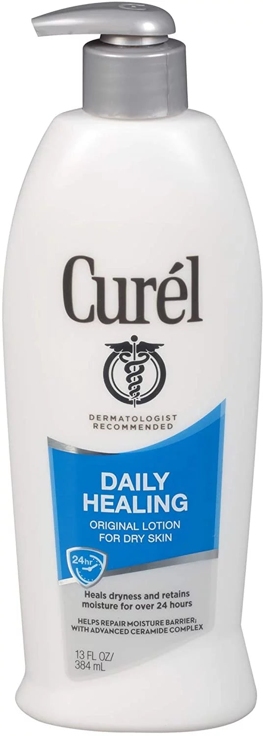 Curel daily healing original lotion for dry skin 13 oz (pack of 6)