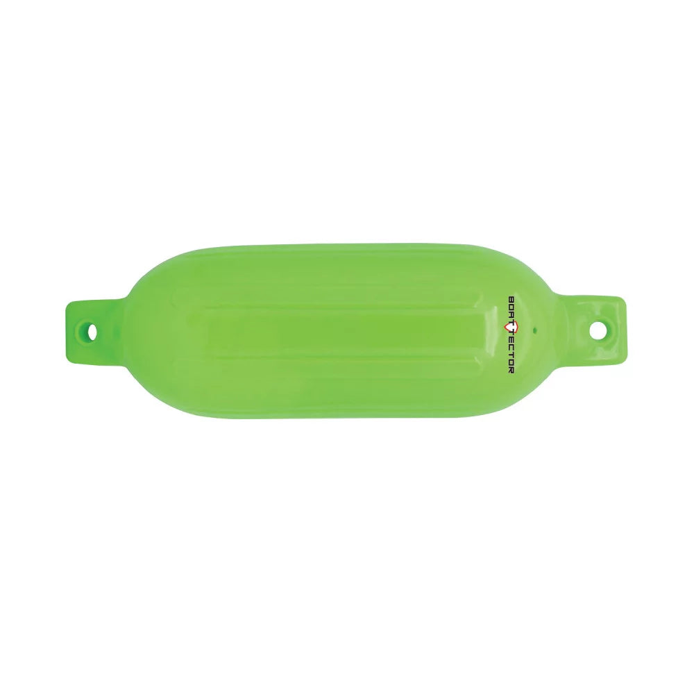 Extreme max 3006.7587 boattector inflatable fender value 2-pack - 4.5" x 16", neon green