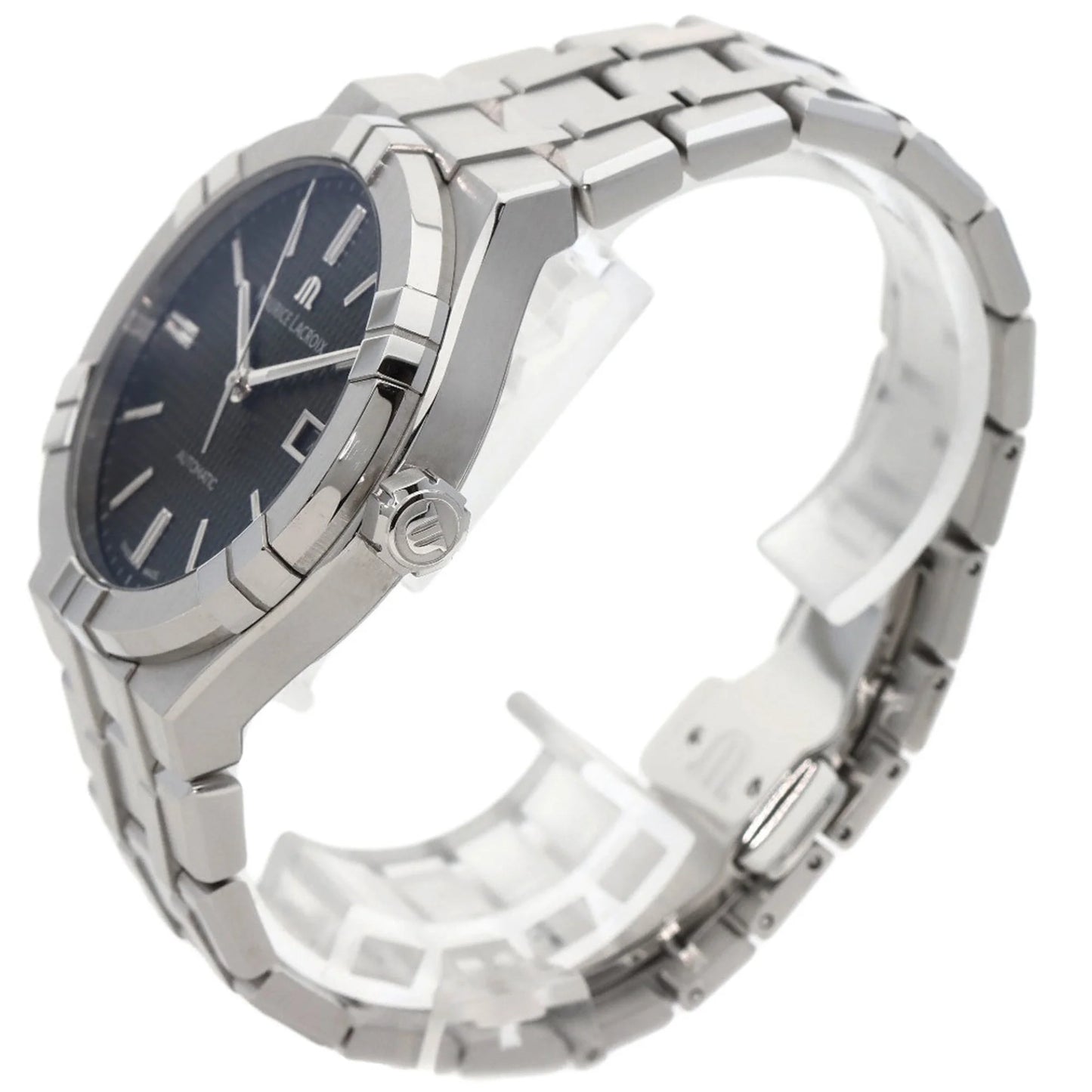 Pre-owned maurice lacroix ai6008 icon watch stainless steel ss men's maurice lacroix (good)