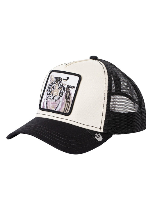 Goorin bros. the white tiger trucker cap, black