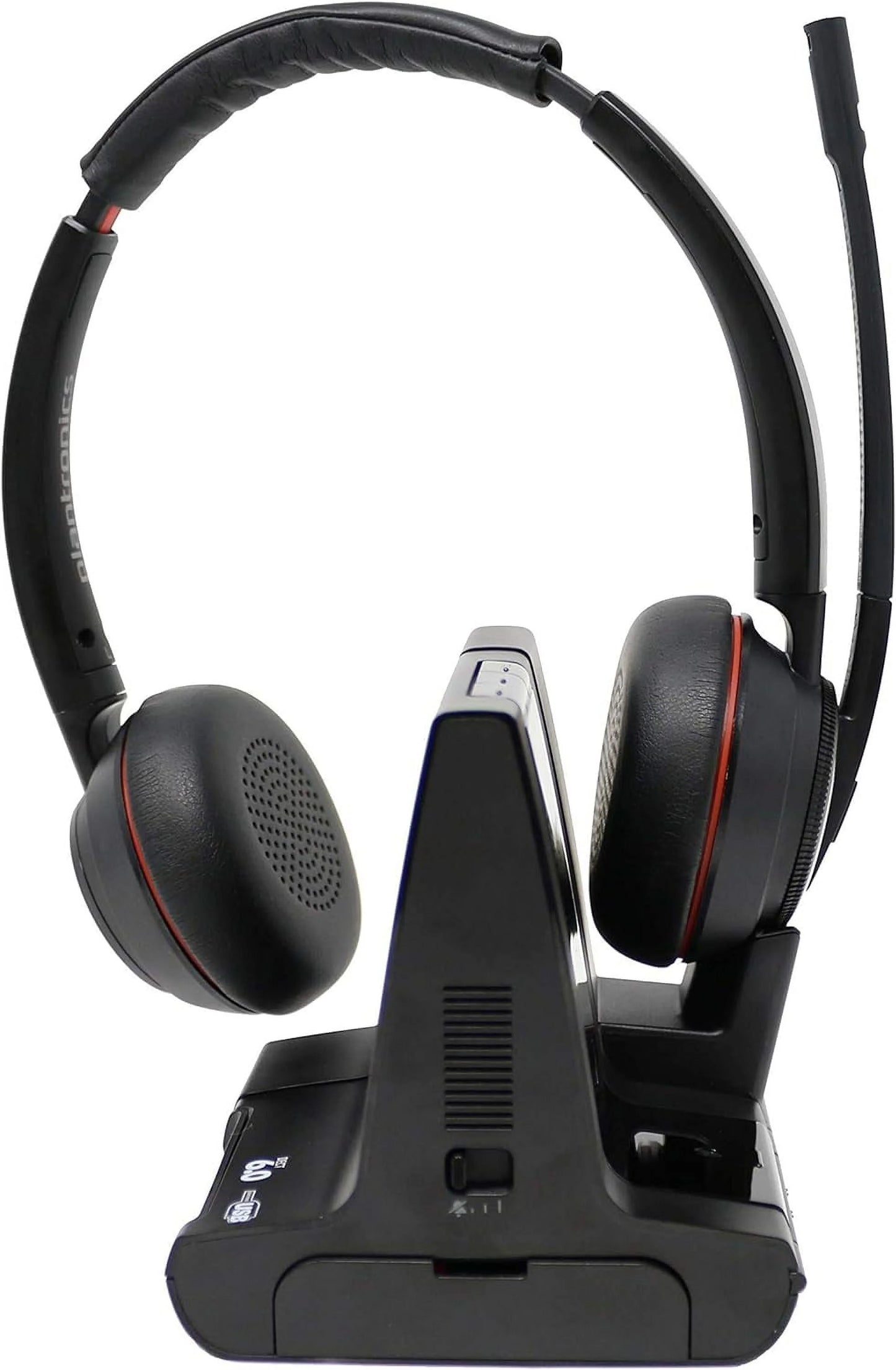 Plantronics savi w8220m binaural wireless headset 207326-01