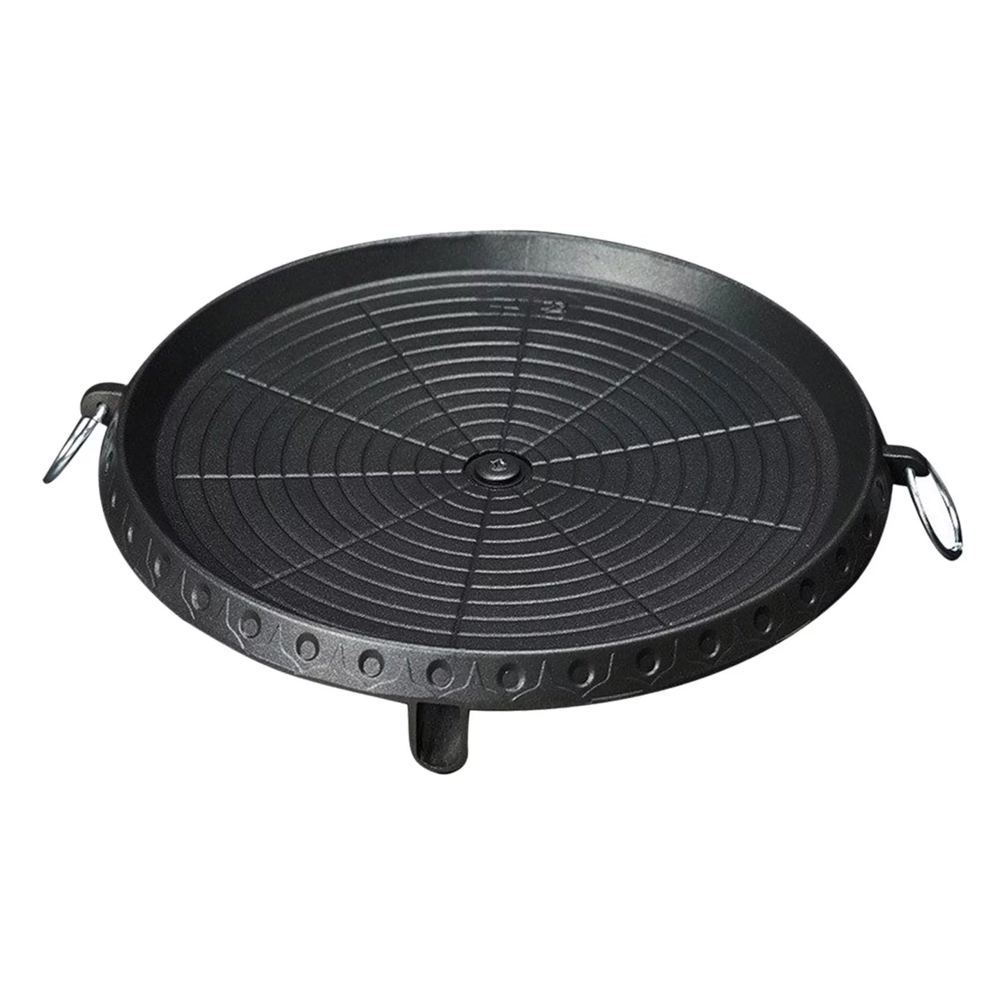 Portable frying smokeless tray lightweight induction grill pan indoor outdoor picnic household bbq camping