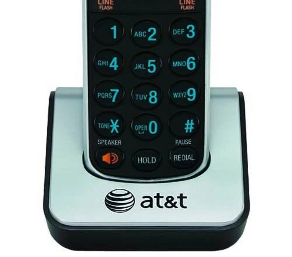 At&t tl86009 2-line operation handset speakerphone with lighted keypad (2 pack)