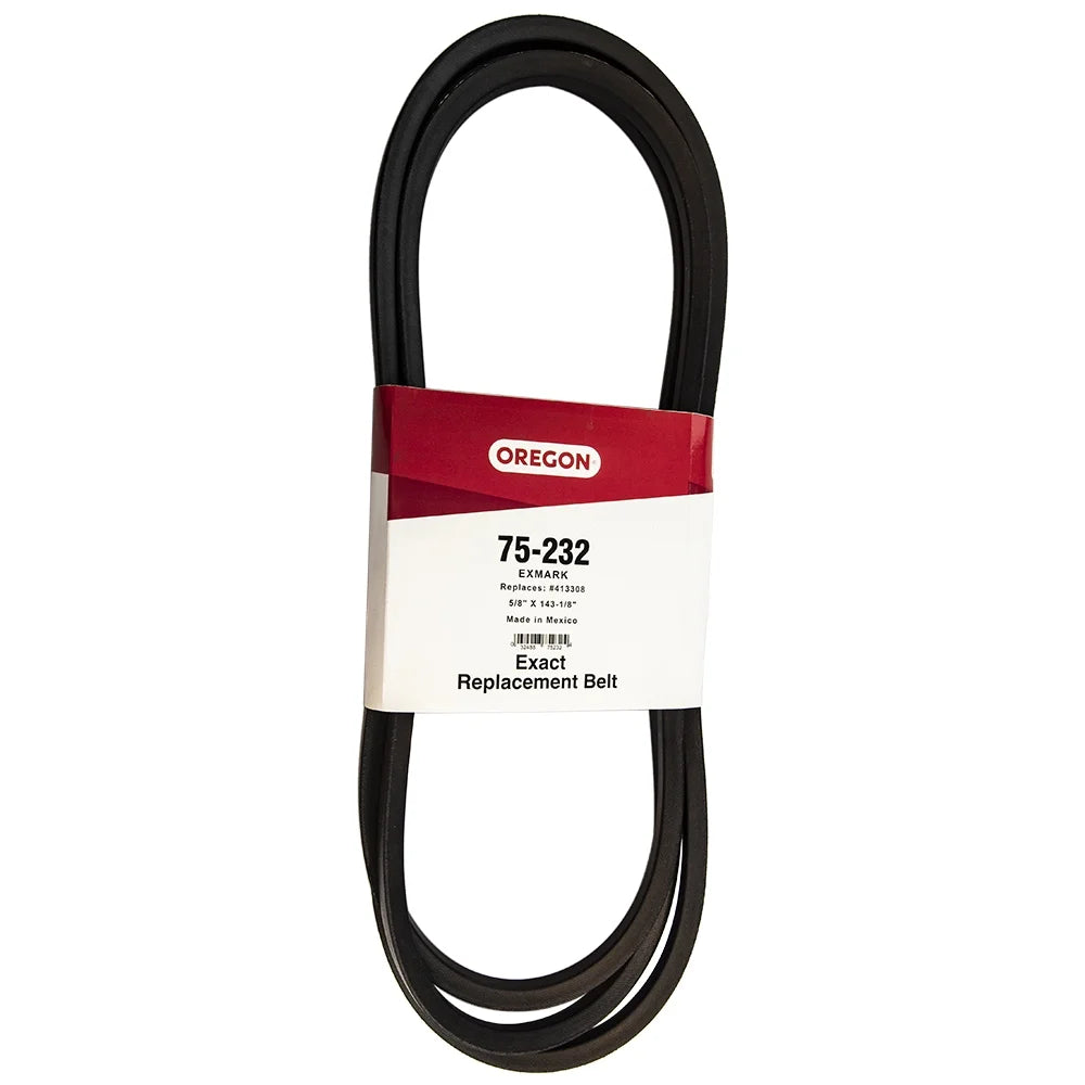 Oregon 75-232 genuine 143-1 8" premium drive deck belt 52" exmark turf tracers replacement