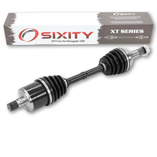 Sixity xt rear left axle compatible with can-am renegade 1000 2015 - efi-std xxc 4x4