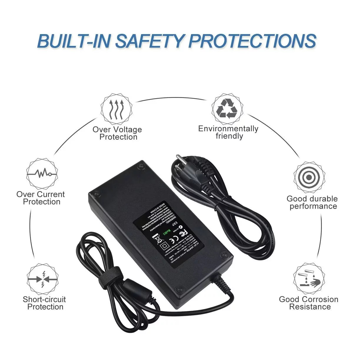 Cjp-geek ac dc adapter for panasonic cf-532jczycm cf-532lczacm toughbook i5-4310u power