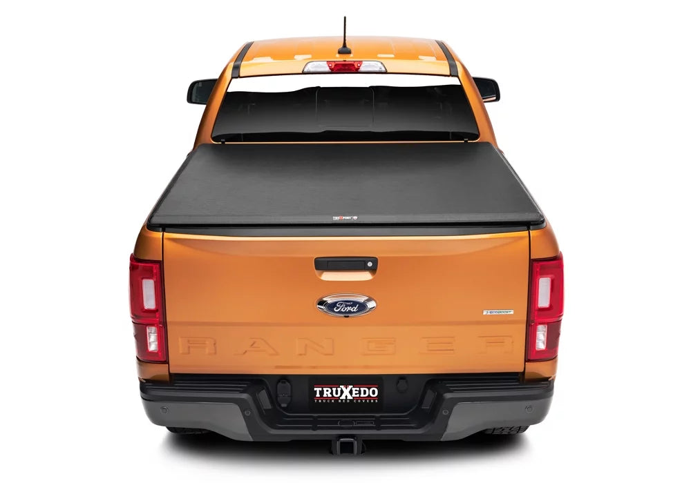 Truxedo truxport soft roll up truck bed tonneau cover | 231101 | compatible with 2019-2022 ford ranger 6' 1" bed (72.7")