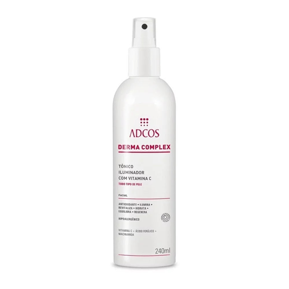 Adcos derma complex vitamin c skin care revitalizes hydrates balances regenerates 240g/8.11 oz