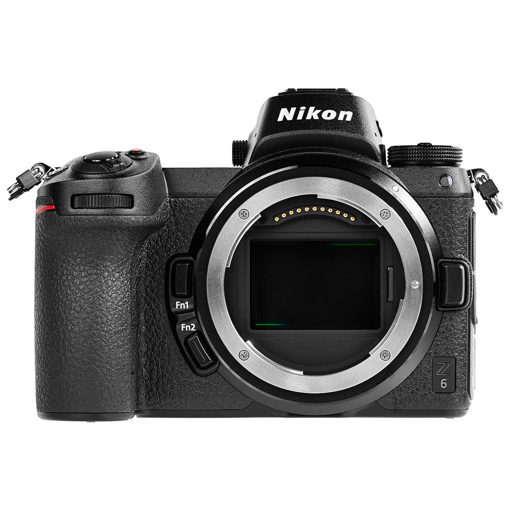 Nikon z6 mirrorless with 35mm f/1.8 s lens + 64gb storage + uv filter + extra backup battery + case + cleaning kit - international version