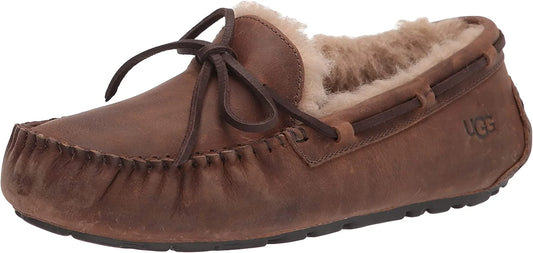 Ugg mens olsen slipper 9 tan leather