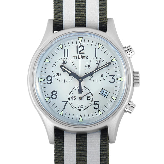 Timex mk1 aluminum chronograph 40 mm watch tw2r81300