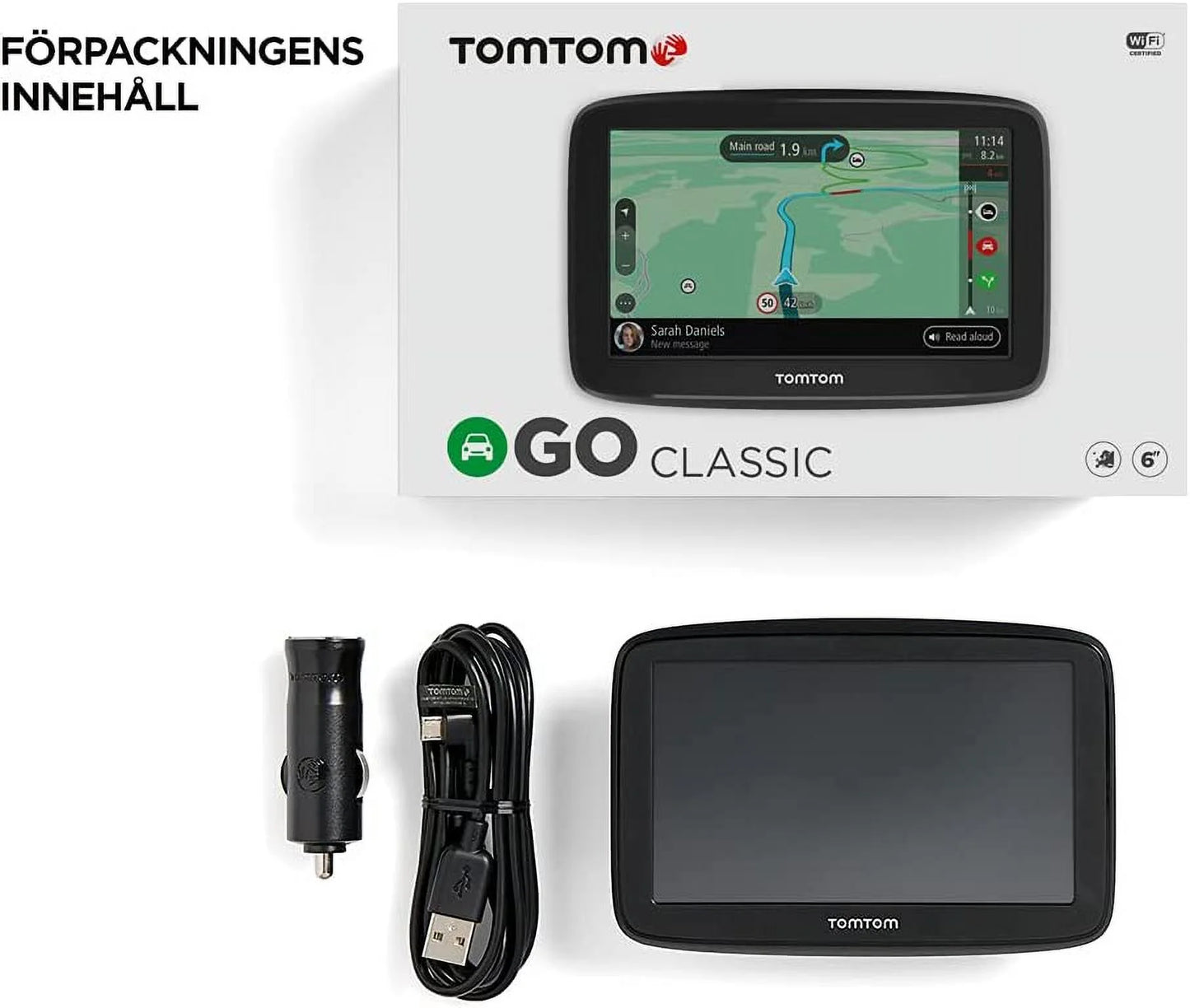 Tomtom go classic 6