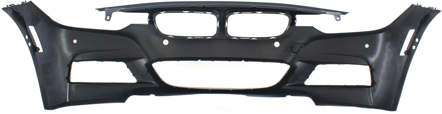 Front bumper cover compatible for bmw 3-series 2013-2018 primed with m sport line with pdc/ipas/camera sedan/wagon