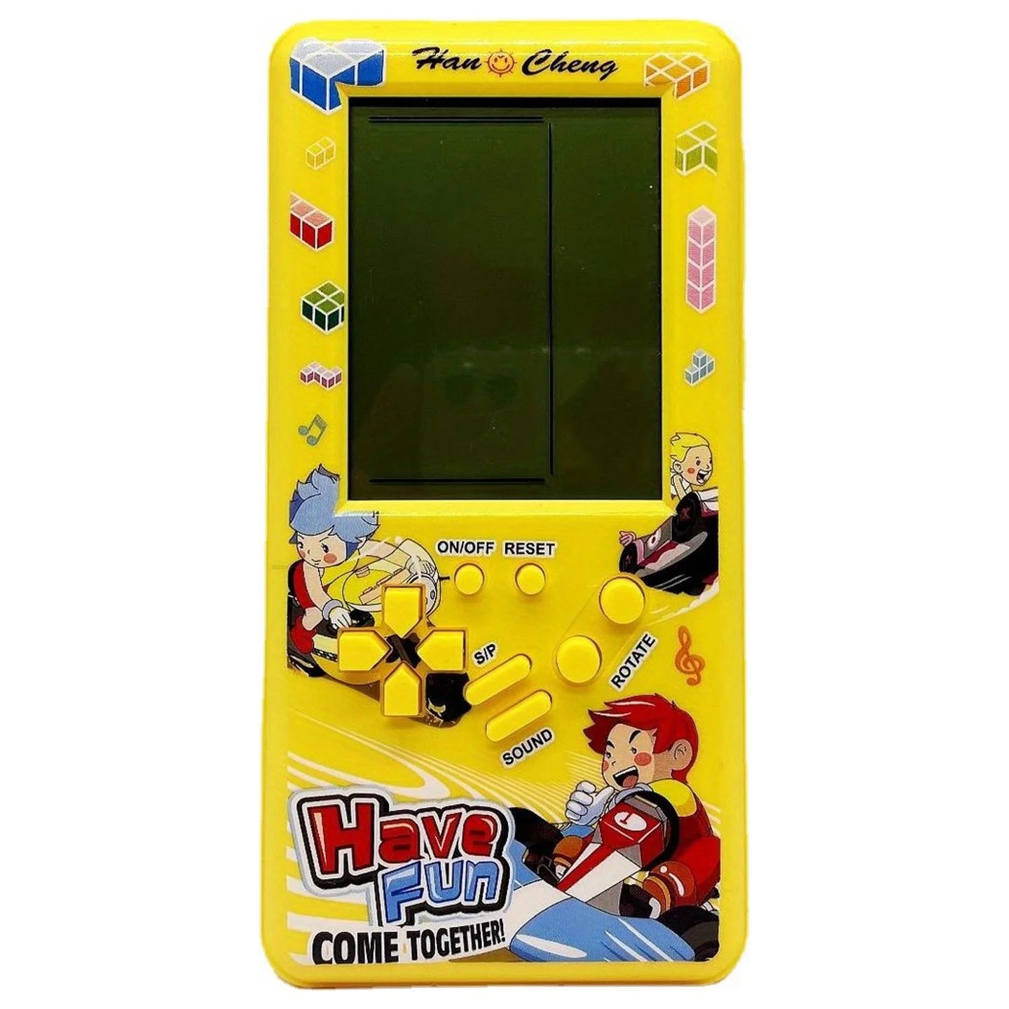 Oversized screen game console 8090 nostalgic old retro handheld children's educational toys for childhood