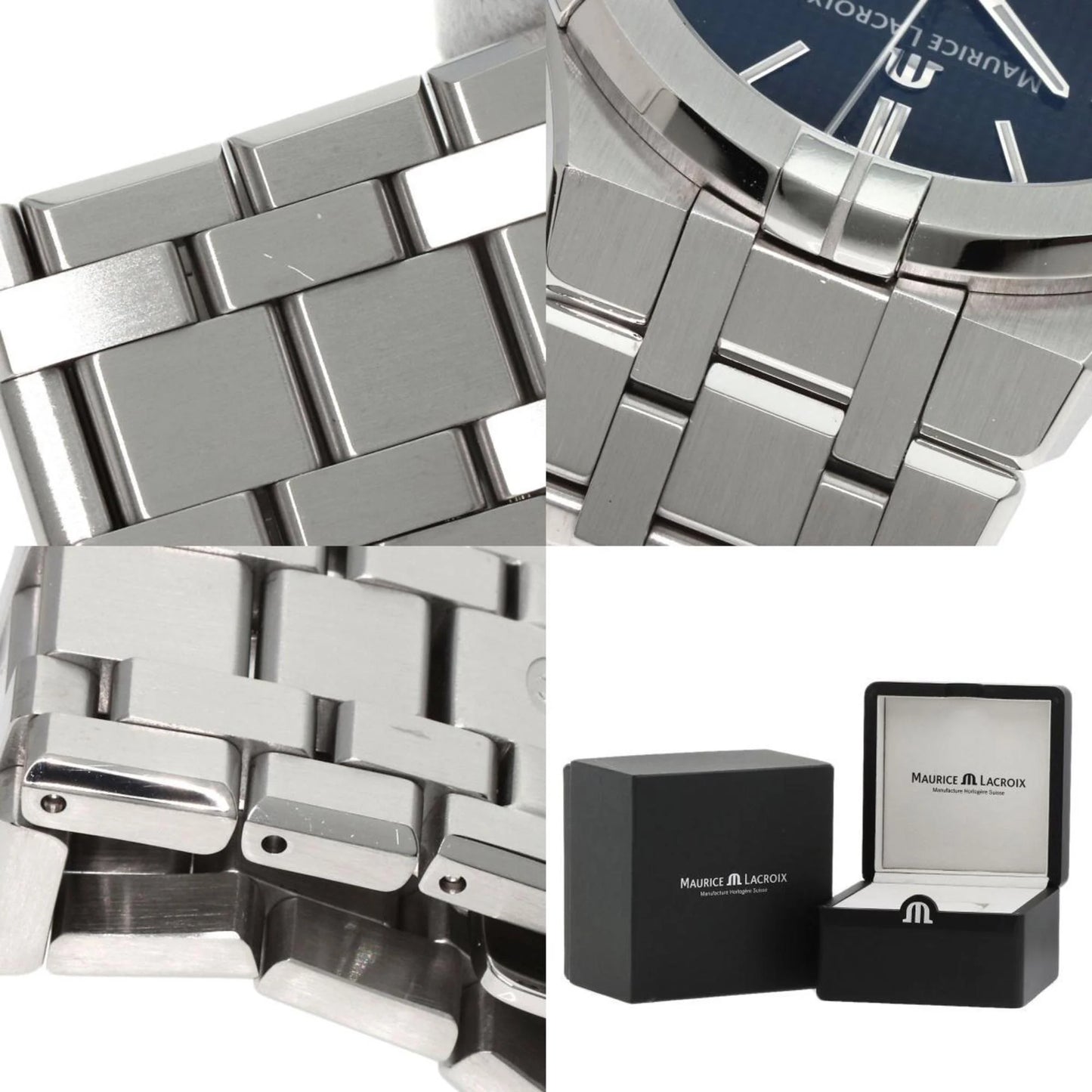 Pre-owned maurice lacroix ai6008 icon watch stainless steel ss men's maurice lacroix (good)