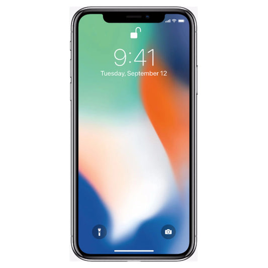 Restored apple iphone x 256gb unlocked (gsm, not cdma), silver (refurbished)