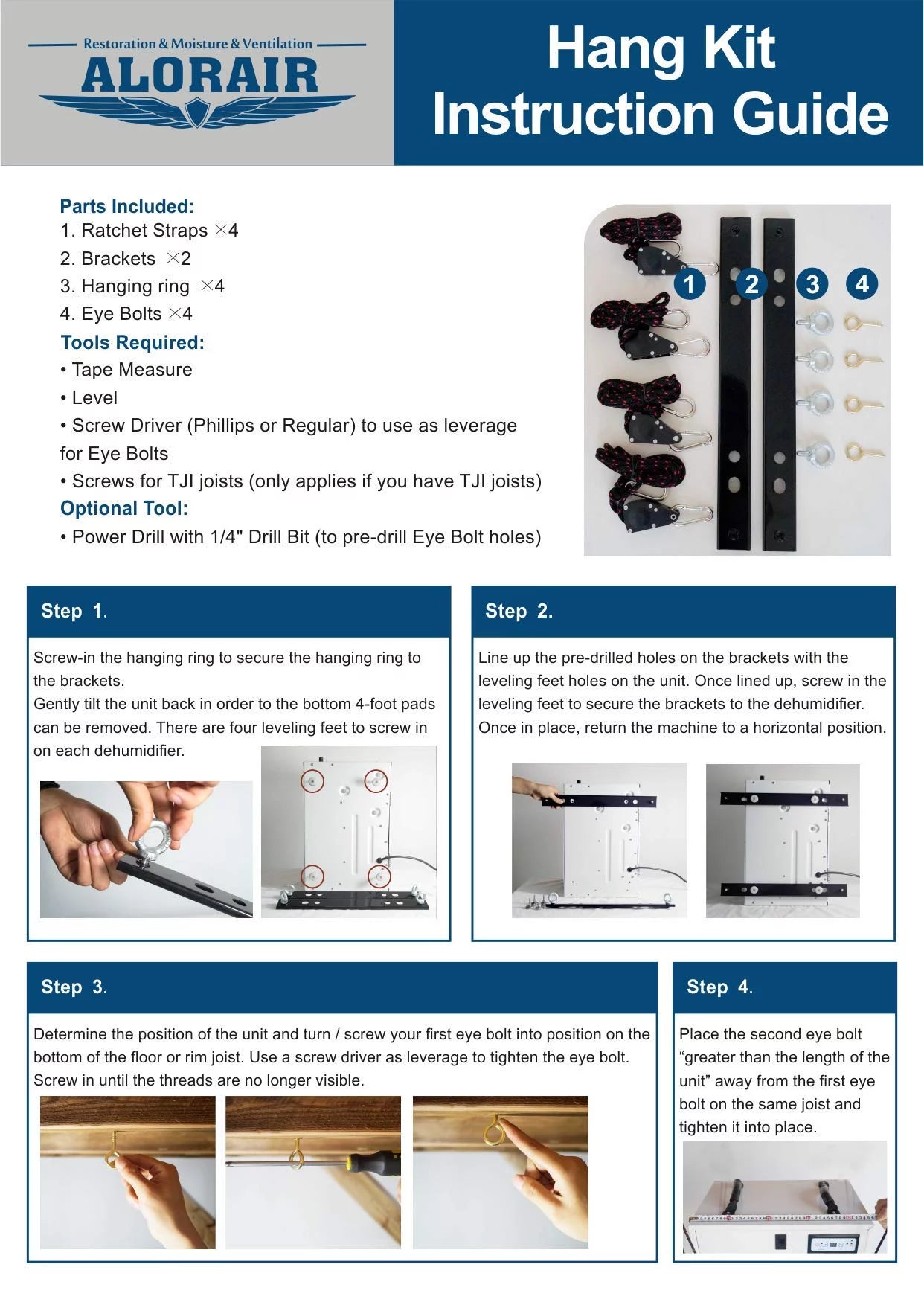 Alorair  hanging kits,apply to sentinel hd55,hdi90,hd90,hdi100,hdi120, storm lgr extreme