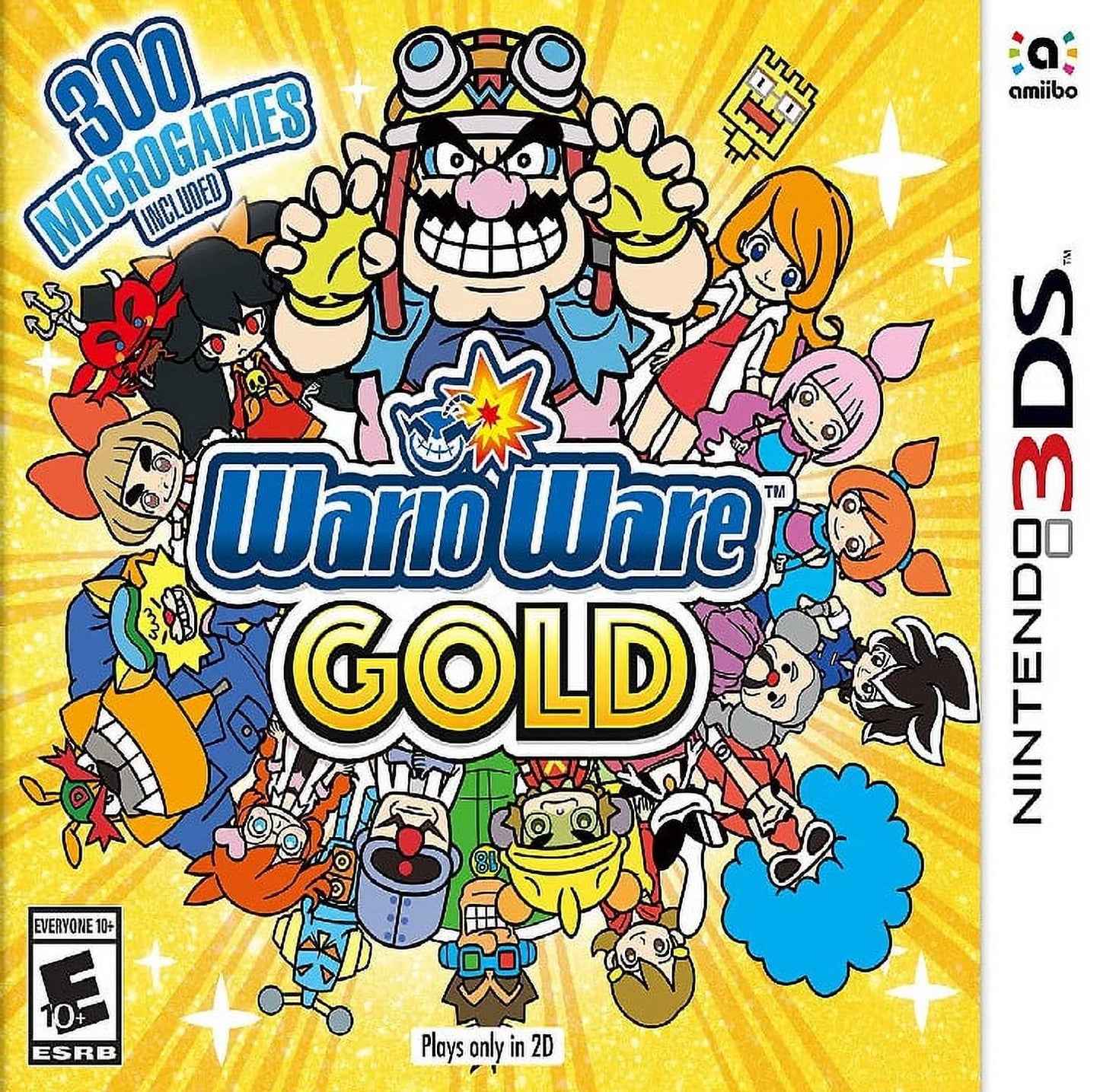 Restored wario ware gold (nintendo 3ds, 2018) action game (refurbished)