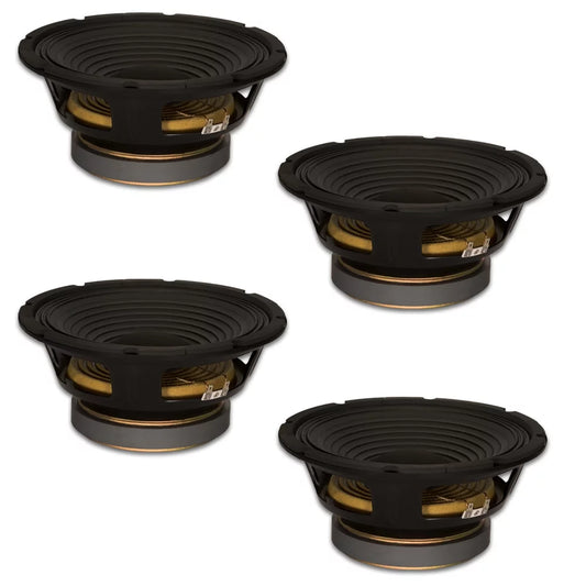 4 goldwood sound gw-1058 pro 10" woofers 50oz magnets 280 watts each replacement speakers