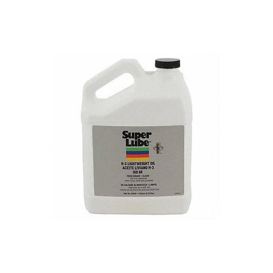 Super lube h3 lightweight oil,bottle,1 gal.  60040