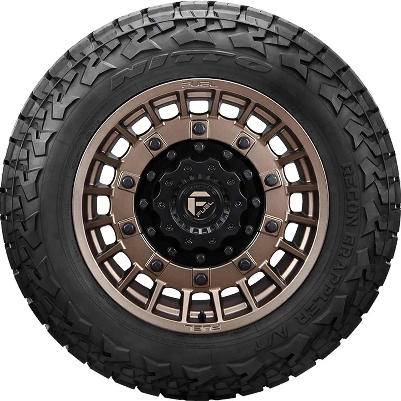 2 new nitto recon grappler a/t all-terrain tire - 285/70r17 126s