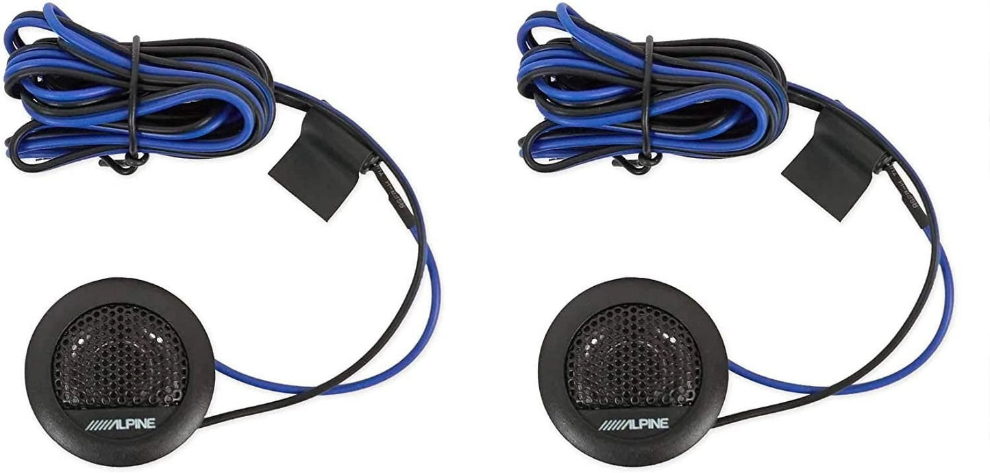 Alpine sxe-1751s 6.5 inch 6 1/2" 2-way car audio component speaker system