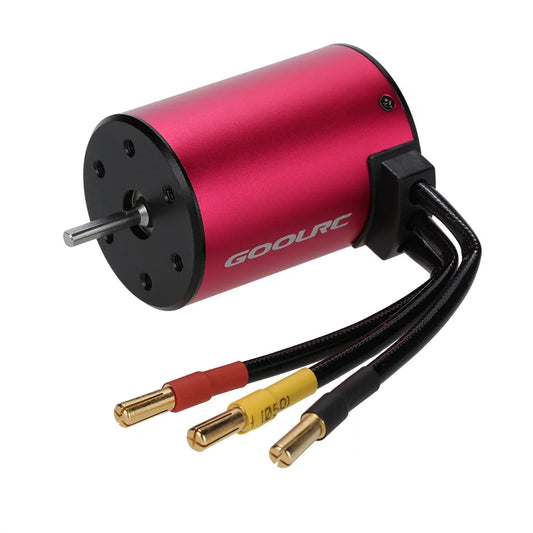 Goolrc esc,motor 1/10s3650 3100kv 4 poles motor eryue poles motor 1/10 3100kv 4 poles 3100kv motor s3650 car 3650 motor rookin car coolrc motor