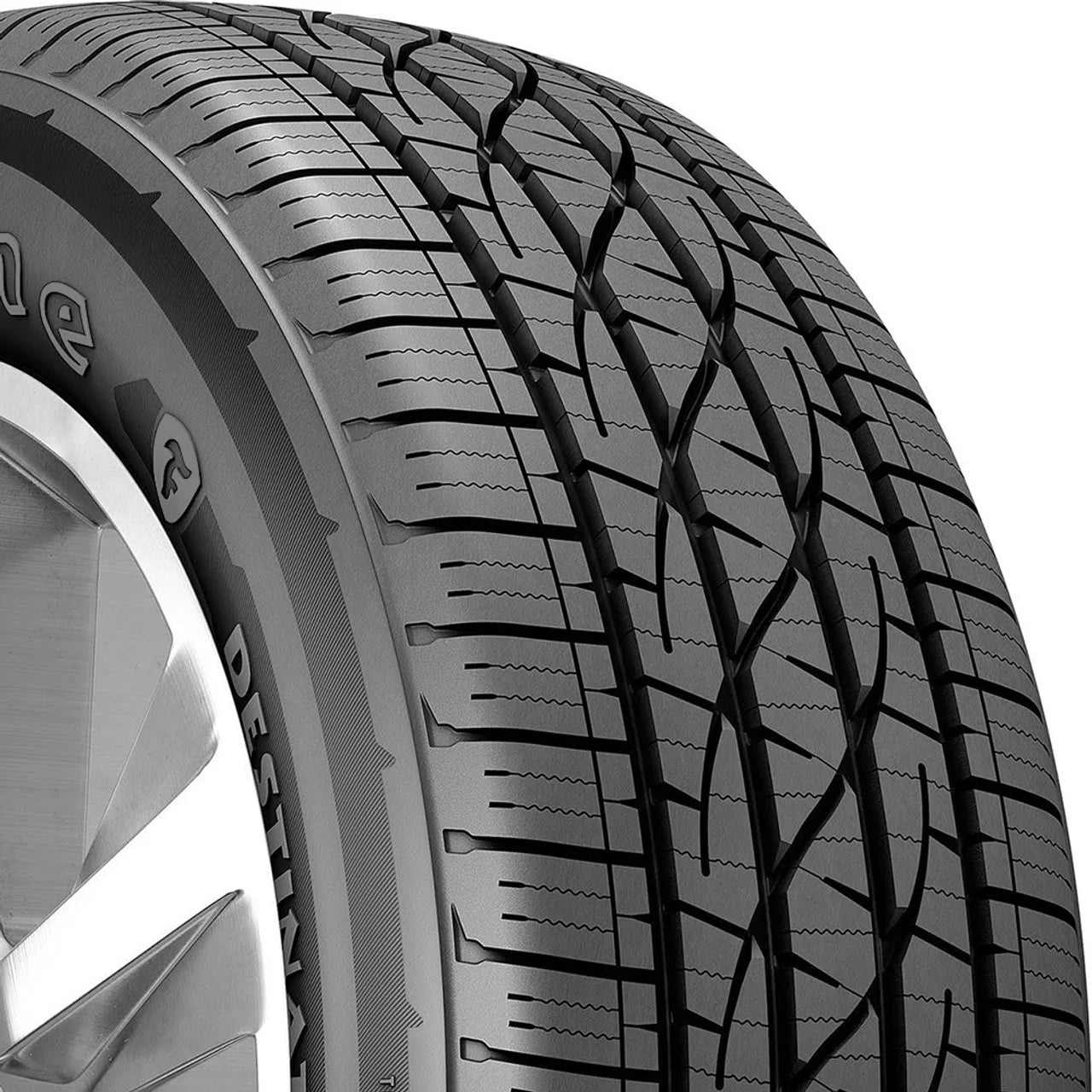 2 new firestone destination le 3 all-season tires - 245/60r18 105h