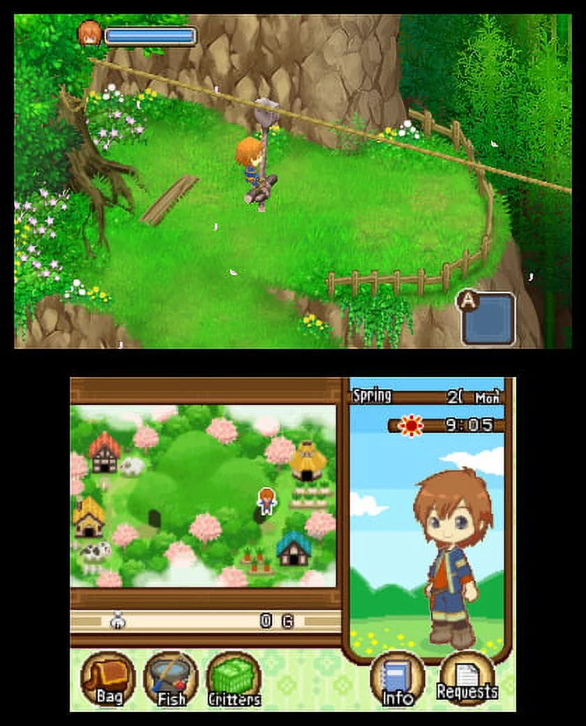 Nintendo 3ds - harvest moon: tale of two towns