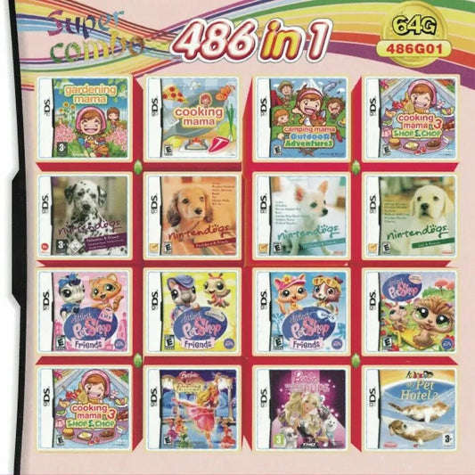 Nintendo ds girl games nds ndsl ndsi 3ds 2ds multioriginal packaging flash cart -