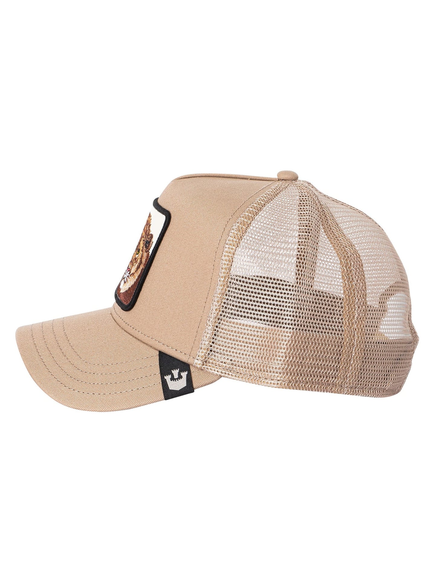 Goorin bros. the king lion trucker cap, beige