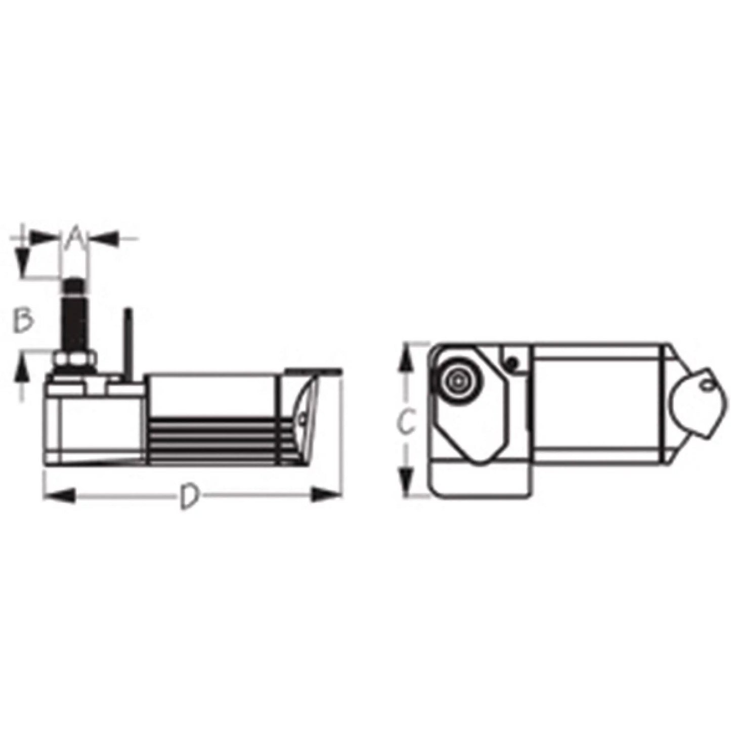 Sea dog  412238w3; wiper motor-3.5 80d sweep