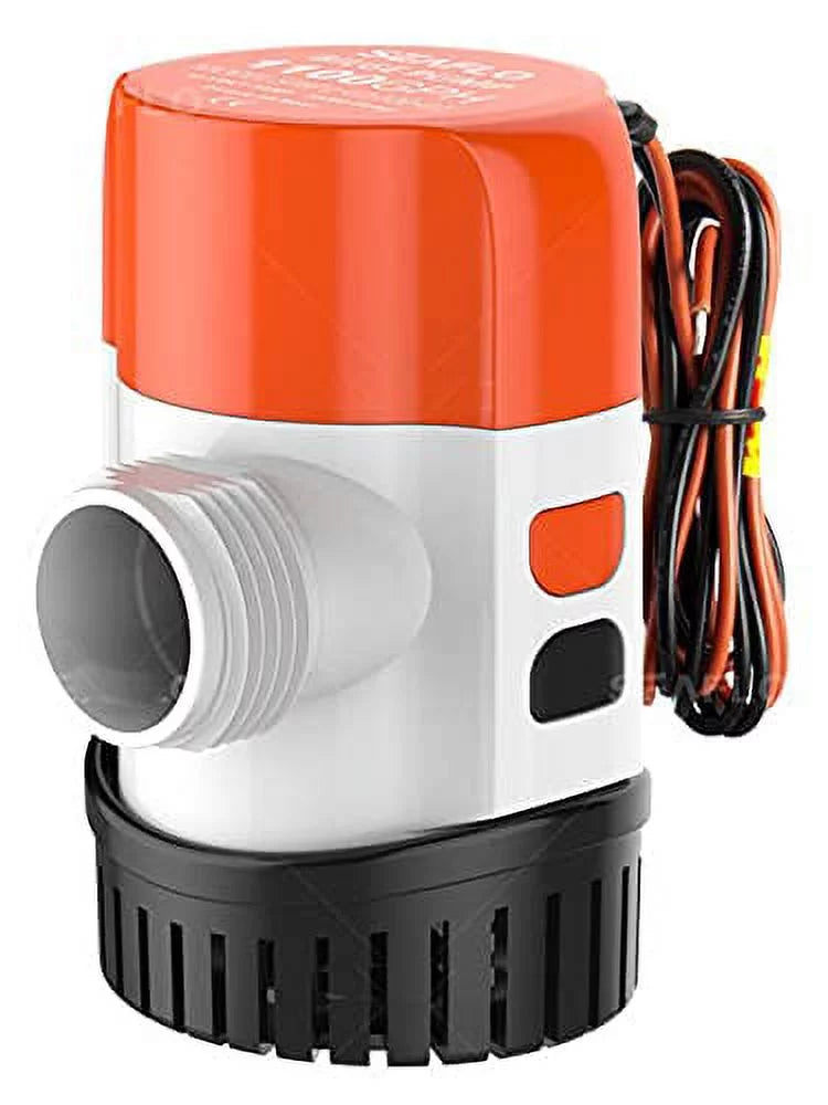 Seaflo 12v 13b series 1100 gph automatic water sensing bilge pump