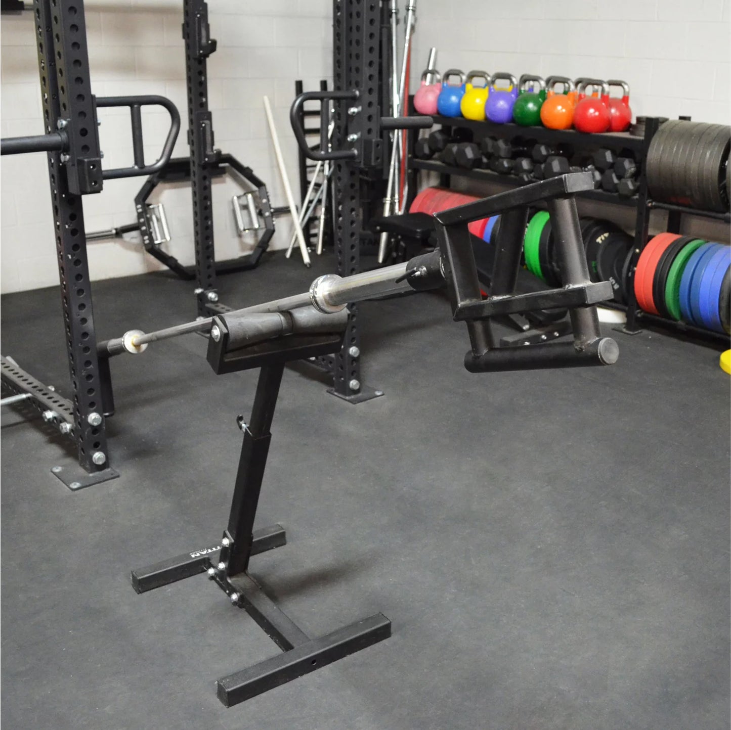 Titan fitness gnarly handles & landmine stand combo