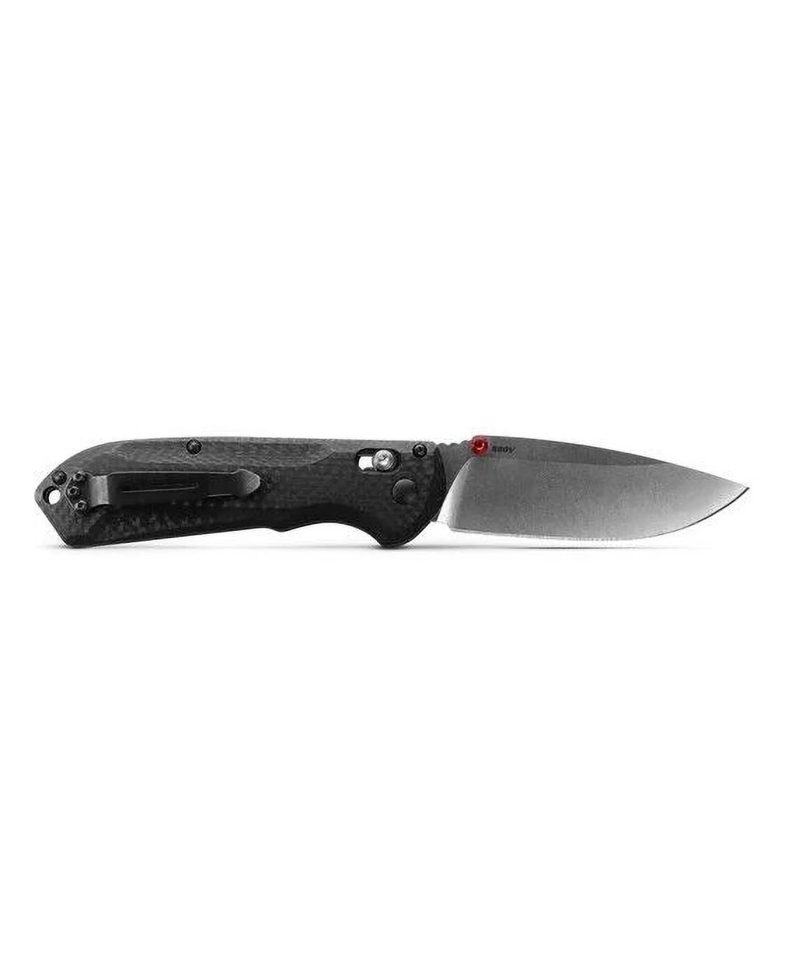 Benchmade 560-03 freek carbon fiber 3.6" drop-point stainless steel blade folding pocket knife